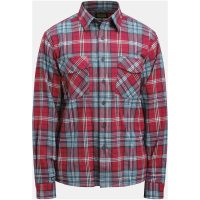 Flanellskjorta 5138 Functional Röd/Petrol Jobman