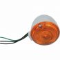 Blinkers Flat Lens Signal Lights Orange/Krom CHRIS PRODUCTS