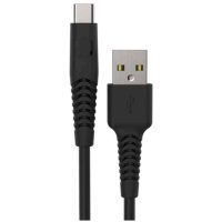 FLÄTAD KABEL USB A-C, LADD&SYNC1.2M, MM-CAB4SG