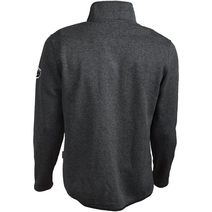 Fleece Almer Heldragkedja Polyester Ljusgrå Matterhorn XS – bild 2