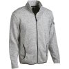 Fleece Almer Heldragkedja Polyester Ljusgrå Matterhorn XS – miniatyr 1