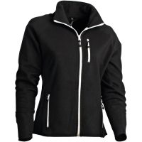 Fleece Dam Davis Hel-zip Svart Matterhorn