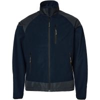 Fleece Heldragkedja Marinblå Top Swede