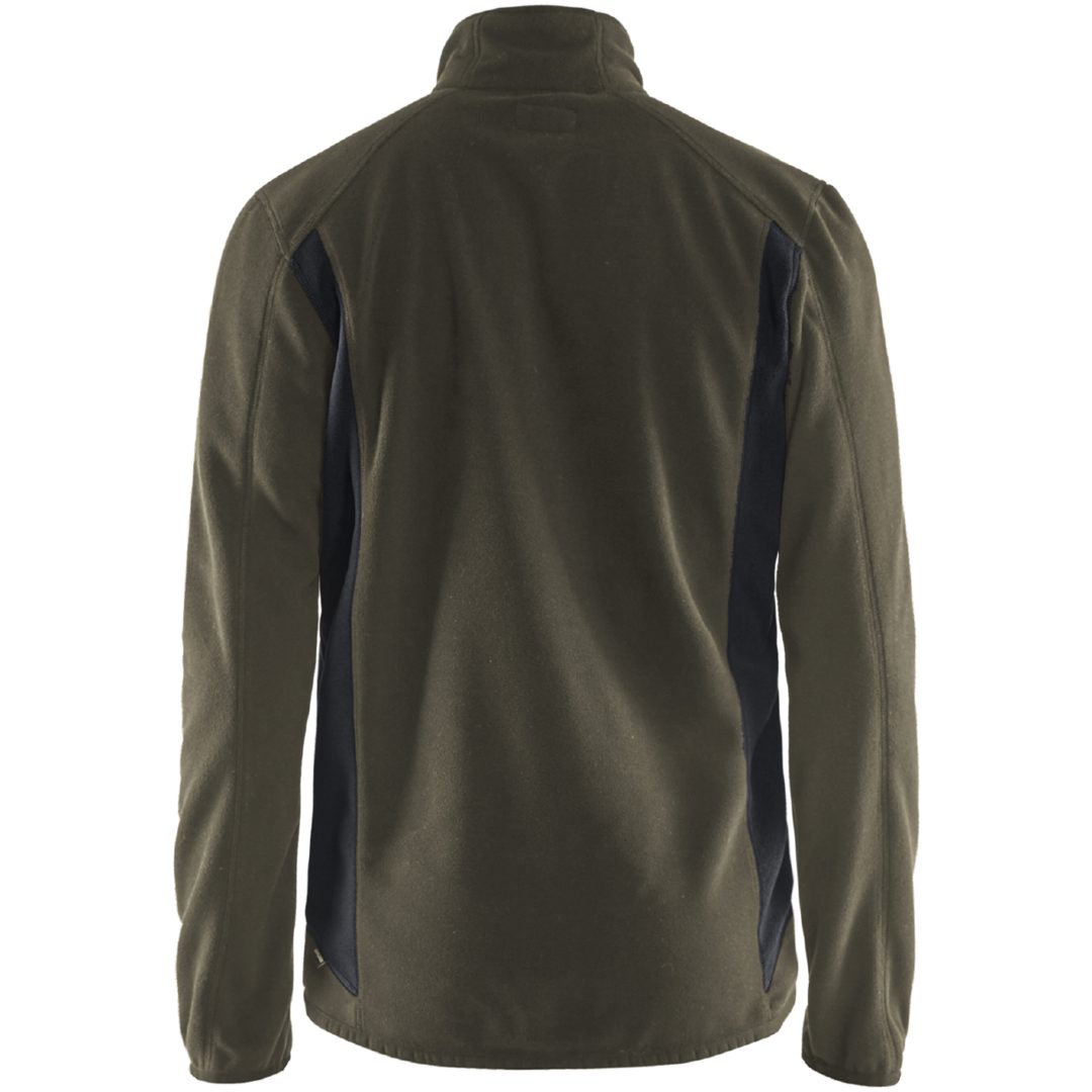 Fleecejacka 47302510 Grön / Svart BLÅKLÄDER FLEECEJACKA 47302510 GRÖ/S XXL – bild 2