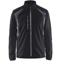 Fleecejacka 47302510 Svart / Grå BLÅKLÄDER