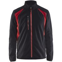 Fleecejacka 47302510 Svart / Röd BLÅKLÄDER