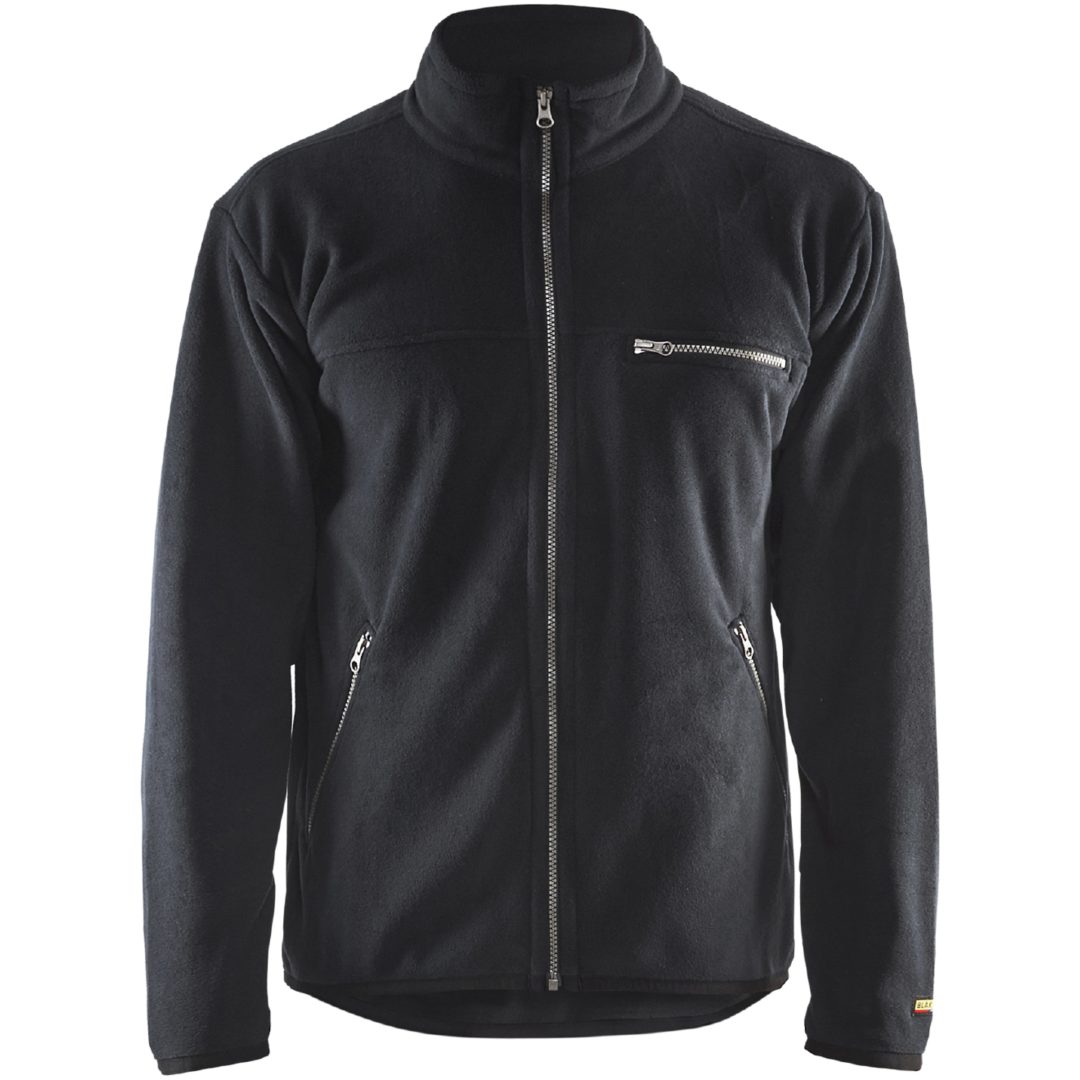 Fleecejacka 48302510 Svart BLÅKLÄDER FLEECEJACKA 48302510 SVART XS
