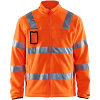 Fleecejacka 48332560 Hivisgul BLÅKLÄDER