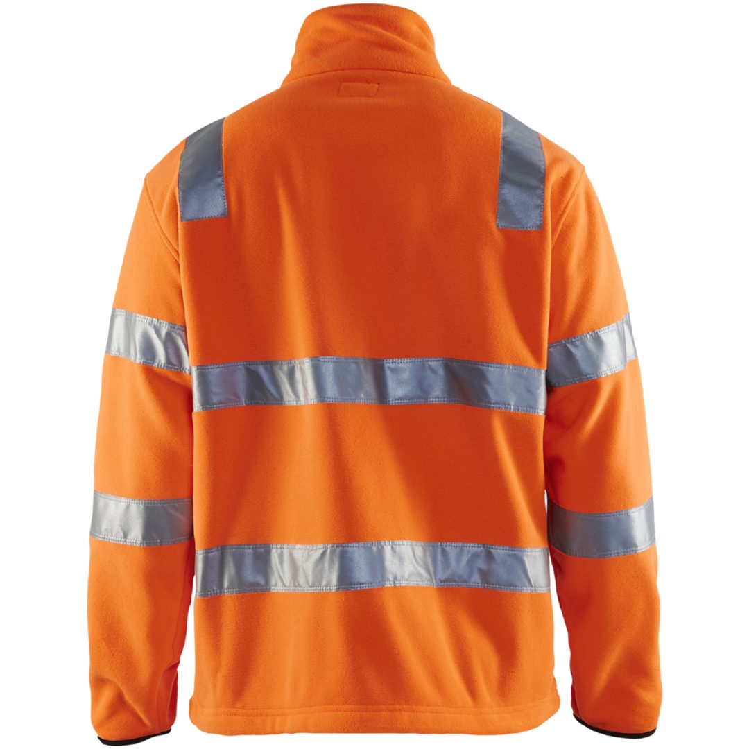 Fleecejacka 48332560 Hivisorange BLÅKLÄDER FLEECEJACKA 48332560 ORAN XS – bild 2