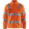 Fleecejacka 48332560 Hivisorange BLÅKLÄDER FLEECEJACKA 48332560 ORAN XS – miniatyr 1