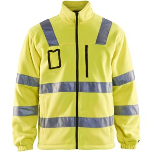 Fleecejacka 48532560 Hivisgul BLÅKLÄDER