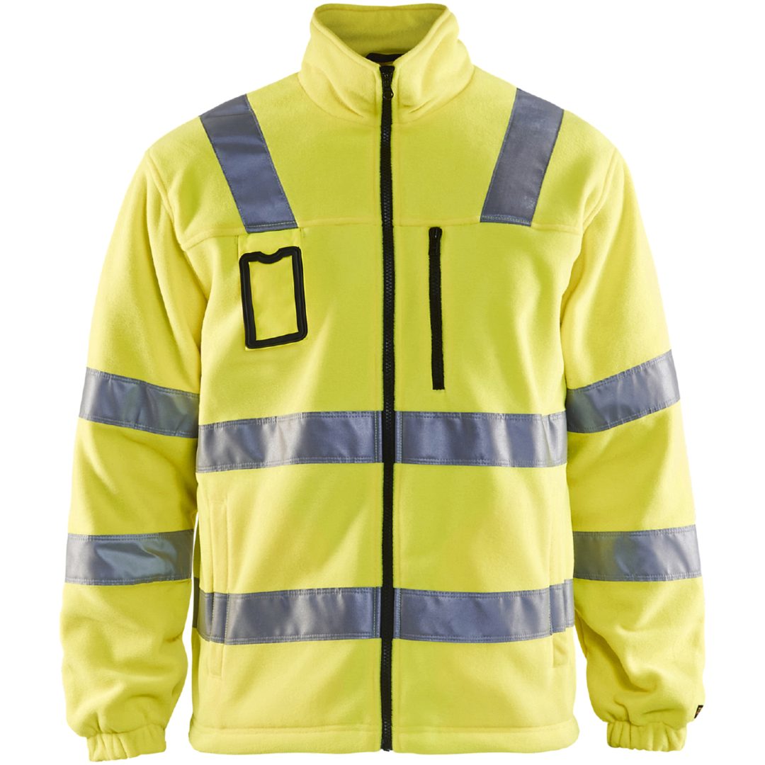 Fleecejacka 48532560 Hivisgul BLÅKLÄDER FLEECEJACKA 48532560 GUL S