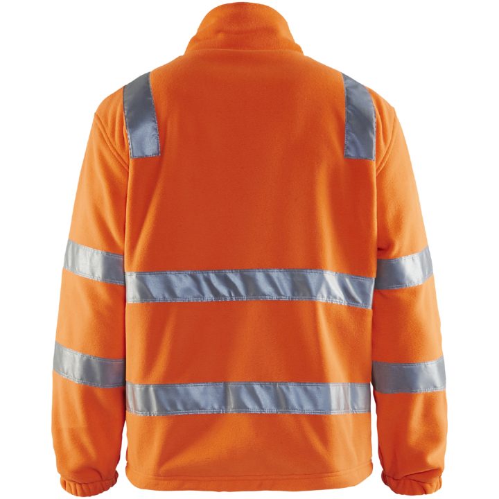 Fleecejacka 48532560 Hivisorange BLÅKLÄDER FLEECEJACKA 48532560 ORAN S – bild 2