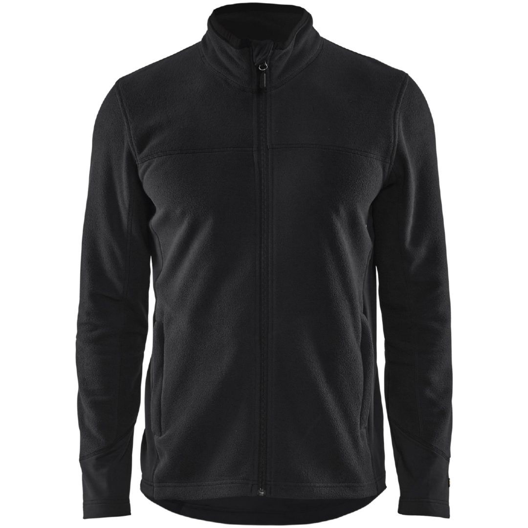 Fleecejacka 48951010 Svart BLÅKLÄDER FLEECEJACKA 48951010 SVART XS