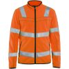Fleecejacka 49411010 Hivisorange BLÅKLÄDER FLEECEJACKA 49411010 ORANGE XS – miniatyr 1