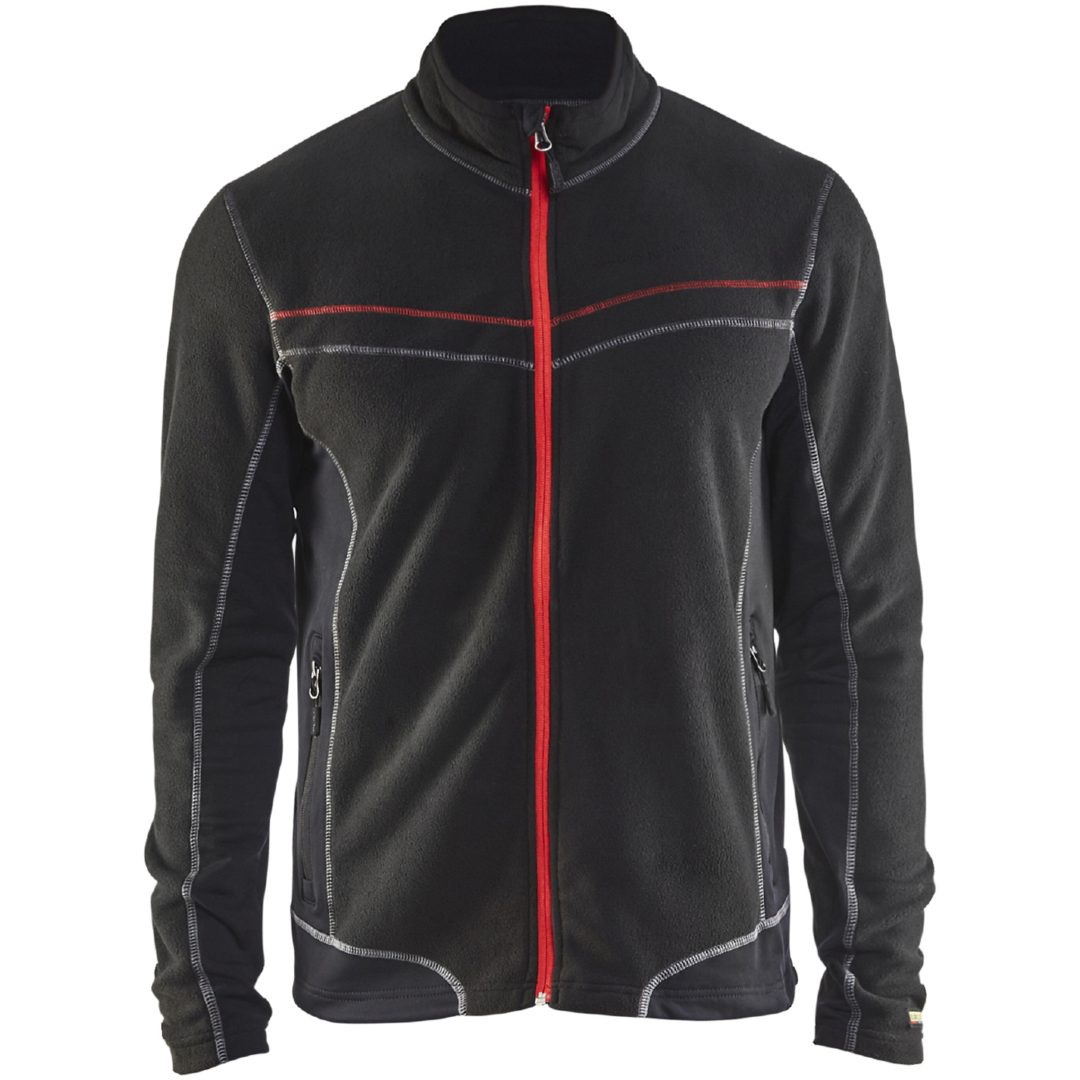 Fleecejacka 49971010 Svart BLÅKLÄDER FLEECEJACKA 49971010 SVART XS