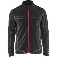 Fleecejacka 49971010 Svart BLÅKLÄDER