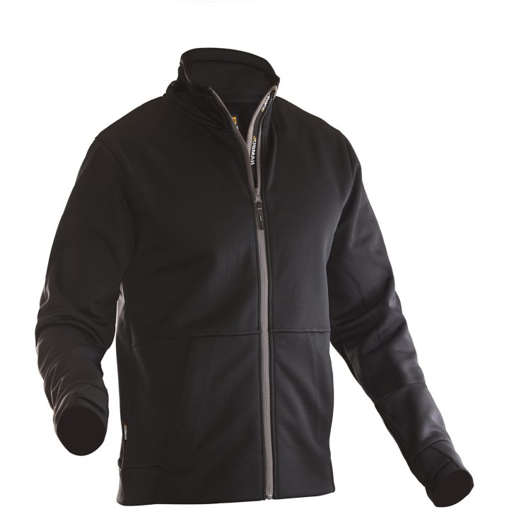 Fleecejacka 5158 Svart Jobman – bild 2