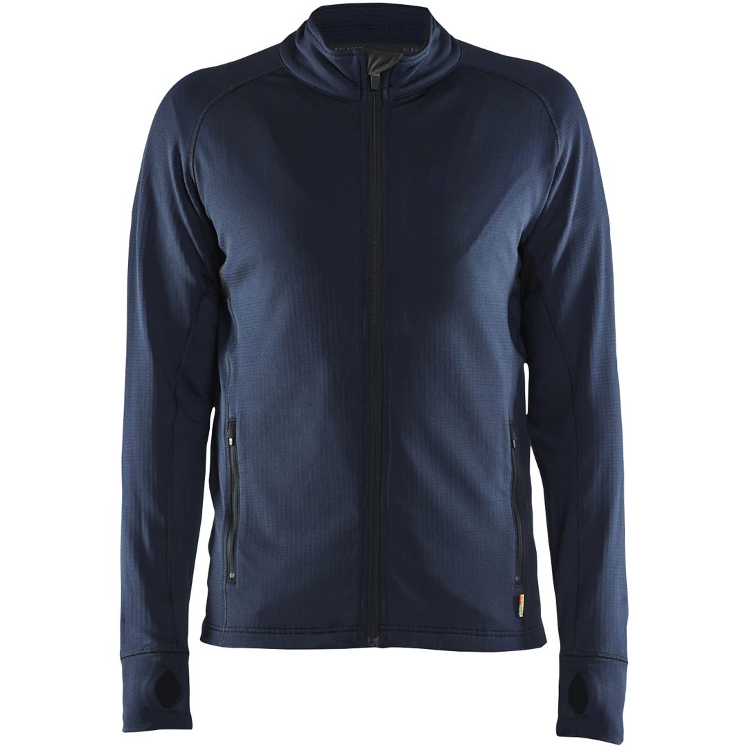 Fleecejacka Blå 47352539 Blåkläder XS