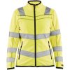 Fleecejacka dam 49661010 Hivisgul BLÅKLÄDER FLEECEJACKA 49661010 GUL XS – miniatyr 1