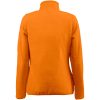 Fleecejacka Dam Frontflip Orange Printer RED XS – miniatyr 2