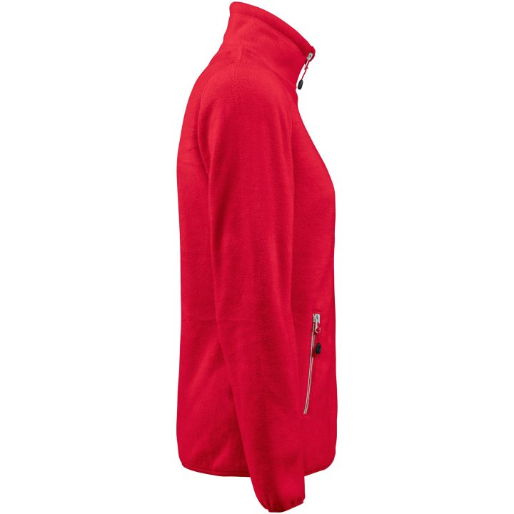 Fleecejacka Dam Rocket Röd Printer RED XS – bild 3