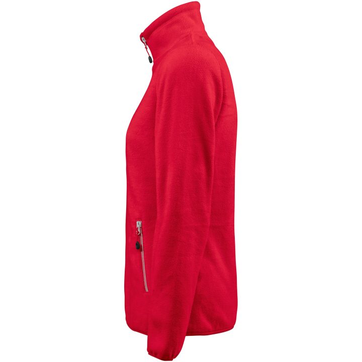 Fleecejacka Dam Rocket Röd Printer RED XS – bild 4