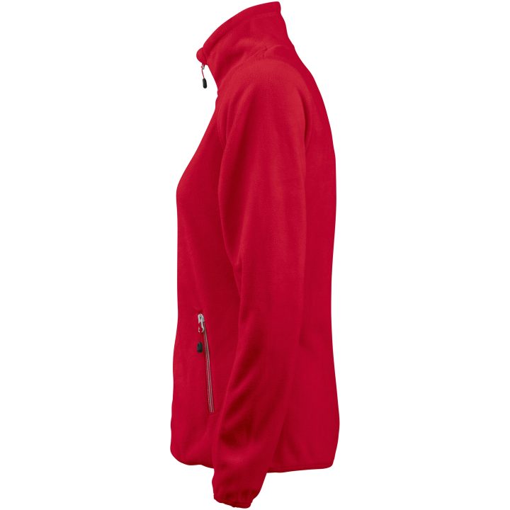 Fleecejacka Dam Twohand Röd Printer RED XS – bild 8
