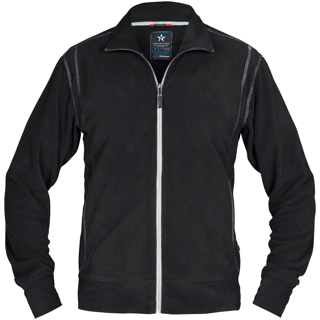 Fleecejacka Svart Fj36 Texstar Small