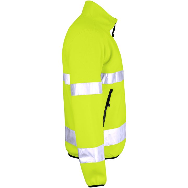 Fleecejacka Varsel 5502 Practical Gul Jobman XXXL – bild 4