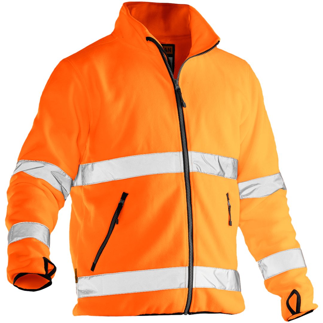 Fleecejacka Varsel 5502 Practical Orange Jobman XXXL