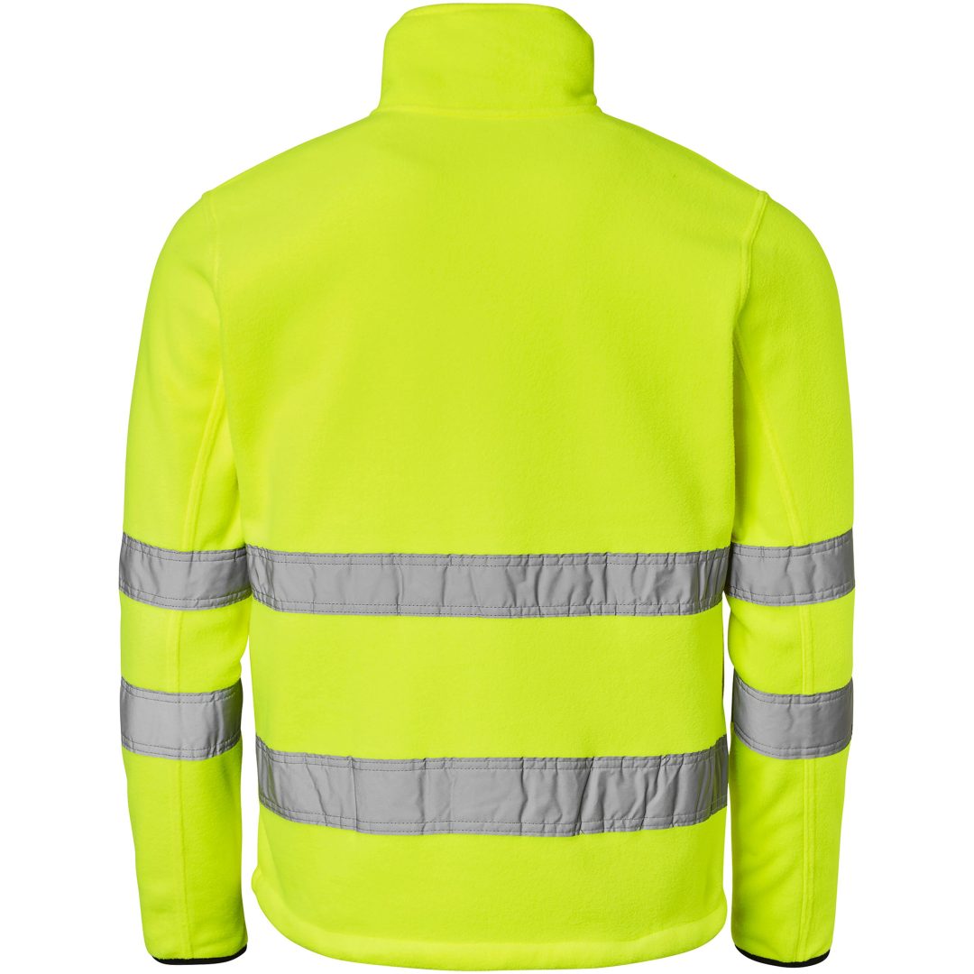 Fleecetröja 4642 Varsel Heldragkedja Fluorescerande Gul Top Swede XS – bild 3