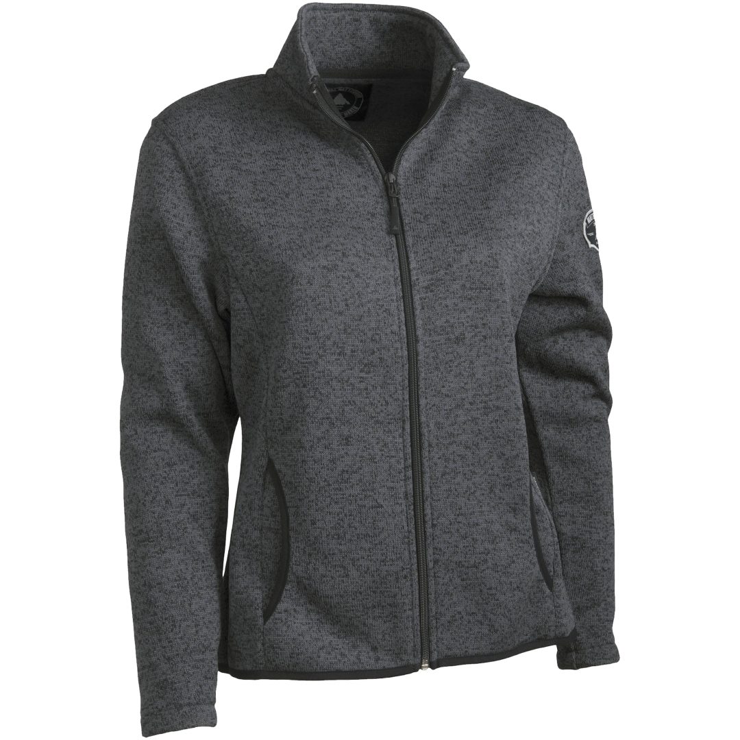 Fleecetröja Dam Almer Polyester Mörkgrå Matterhorn 34