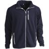 Fleecetröja Davis Hel-zip Polyester Marinblå Matterhorn XS – miniatyr 1