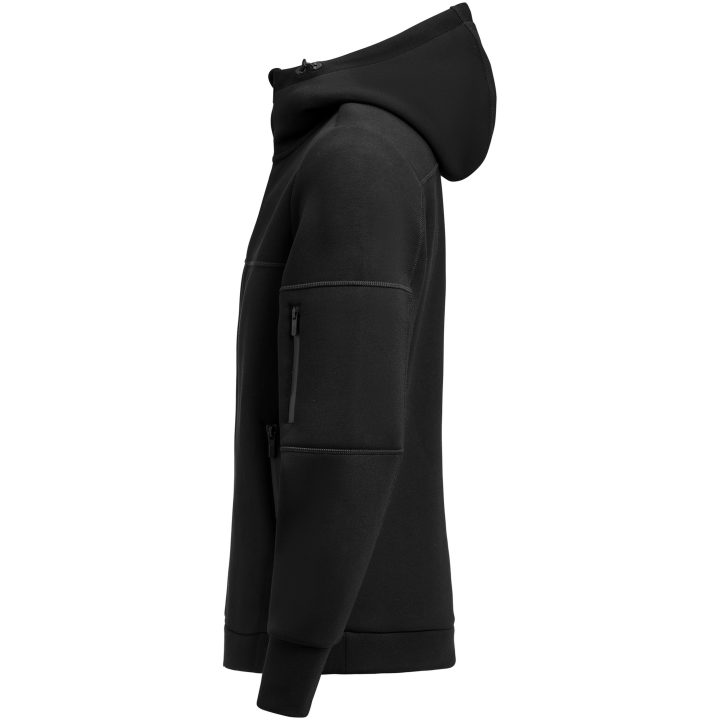Fleecetröja Montana Midlayer Svart James Harvest – bild 2