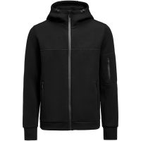 Fleecetröja Montana Midlayer Svart James Harvest