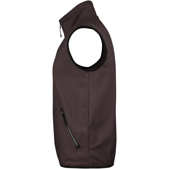 Fleeceväst 7501 Practical Brun Jobman XXXL – bild 2