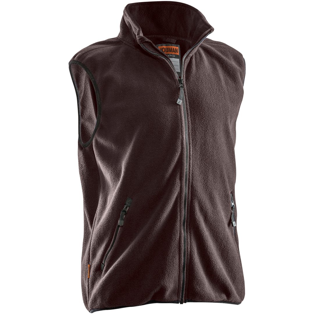 Fleeceväst 7501 Practical Brun Jobman XXXL