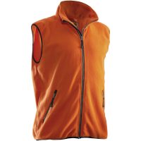 Fleeceväst 7501 Practical Orange Jobman
