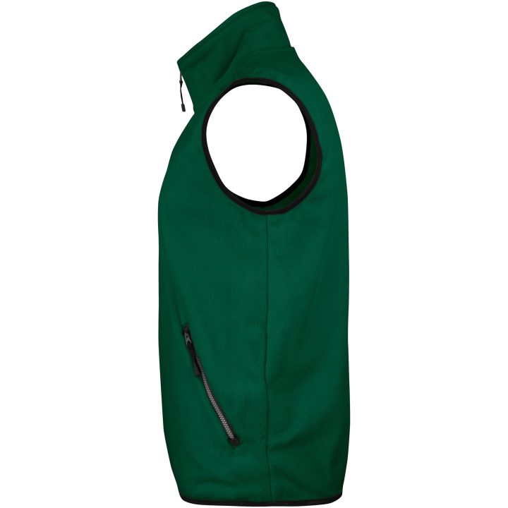 Fleeceväst 7501 Practical Skogsgrön Jobman XXXL – bild 2