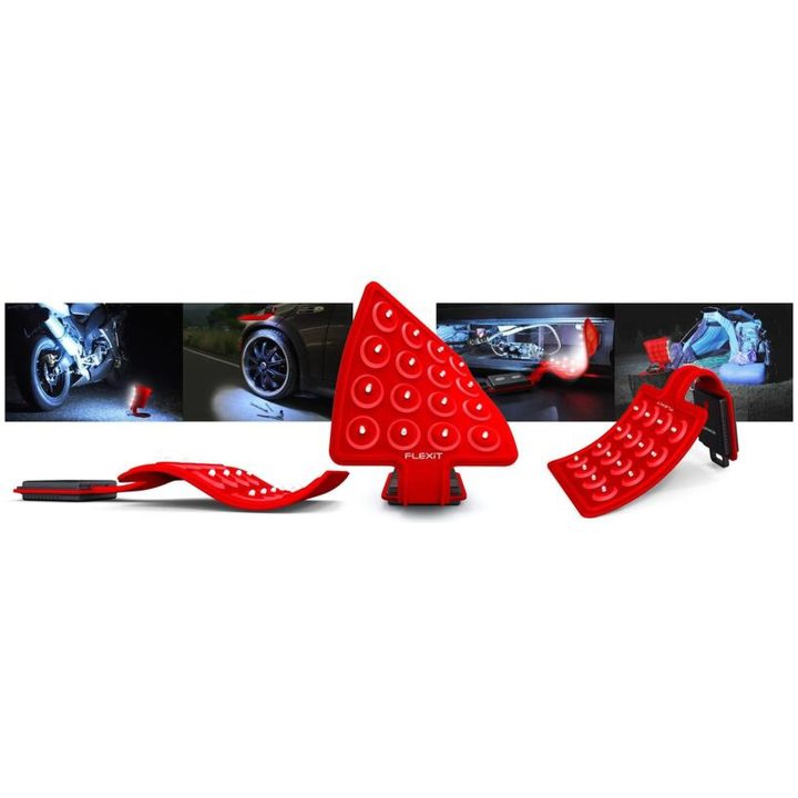 Flexit 2.0 - 200 Lumen Flexibel Ficklampa RISK RACING – bild 4