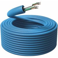Flexrör 2x U/UTP Cat.6, ⌀16mm, 100m, Ring MALMBERGS