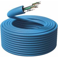 Flexrör 2x U/UTP Cat.6 + 1x Koax RG6T, ⌀20mm, 100m MALMBERGS