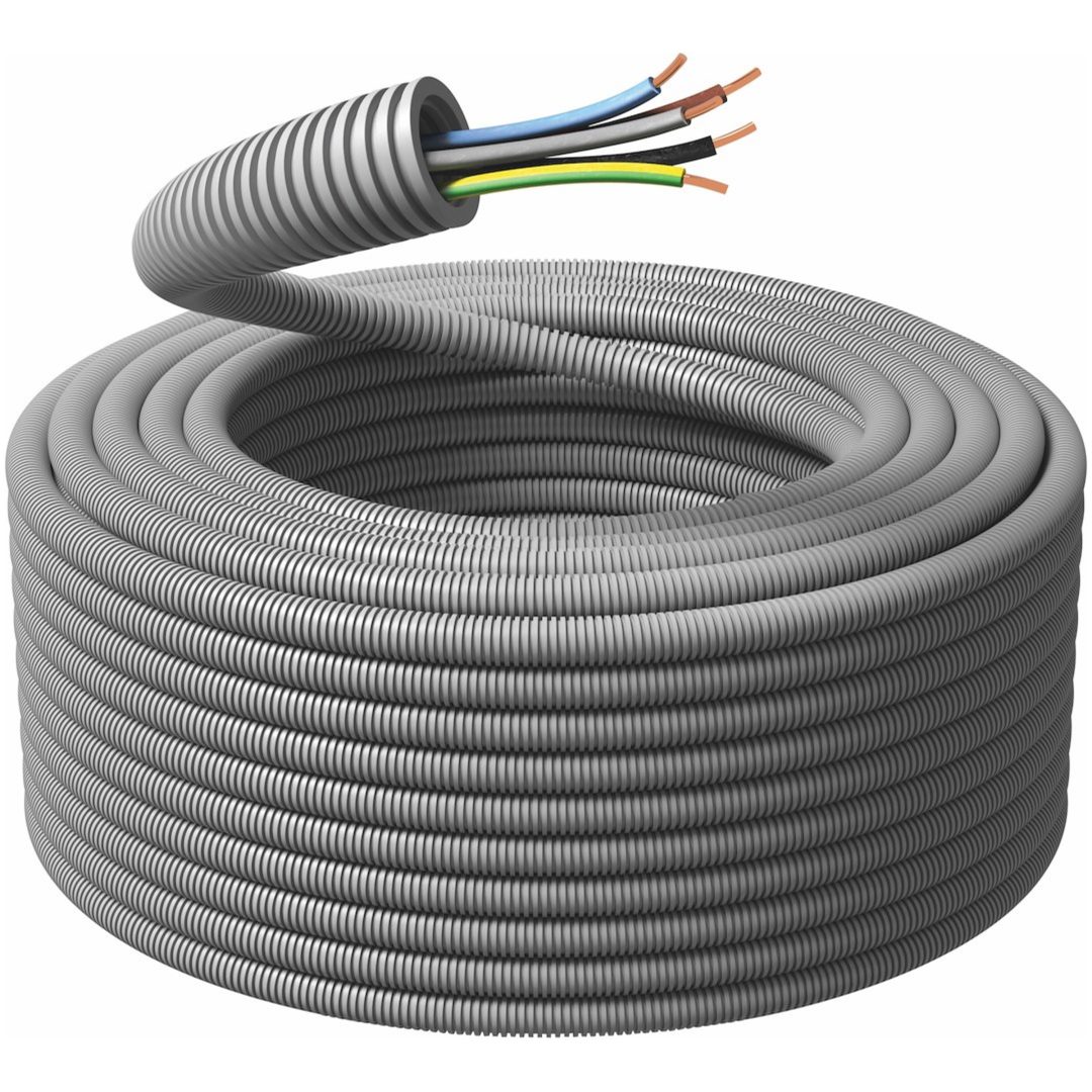 Flexrör EQ (H07Z1-U) 5G2,5 ⌀20mm, 100m, Ring MALMBERGS