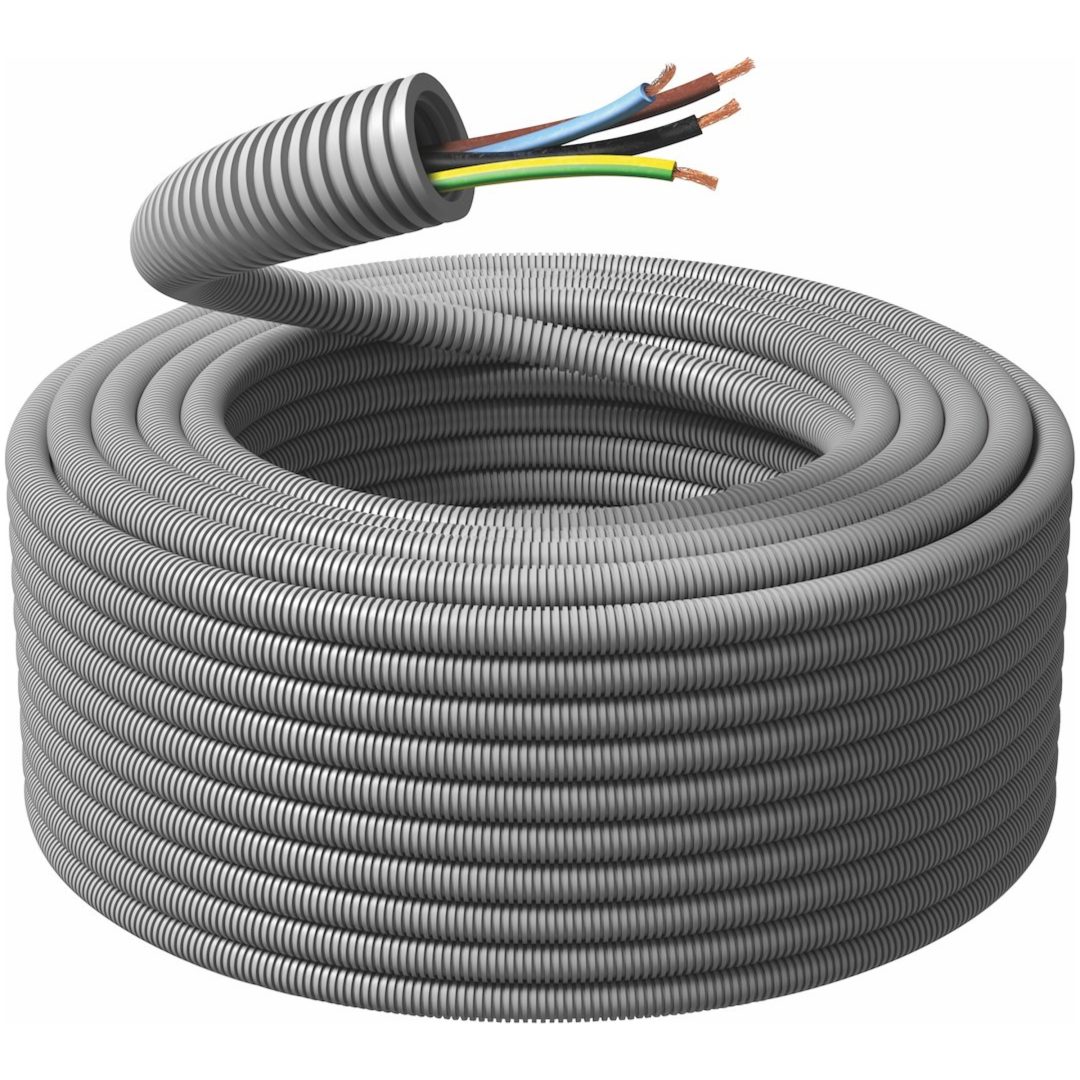Flexrör FK (H07V-R) 4G2,5 ⌀16mm, 100m, Ring MALMBERGS