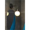 Florens Vägglampa Bad, ANETA HOME Svart /Opalvit – miniatyr 2