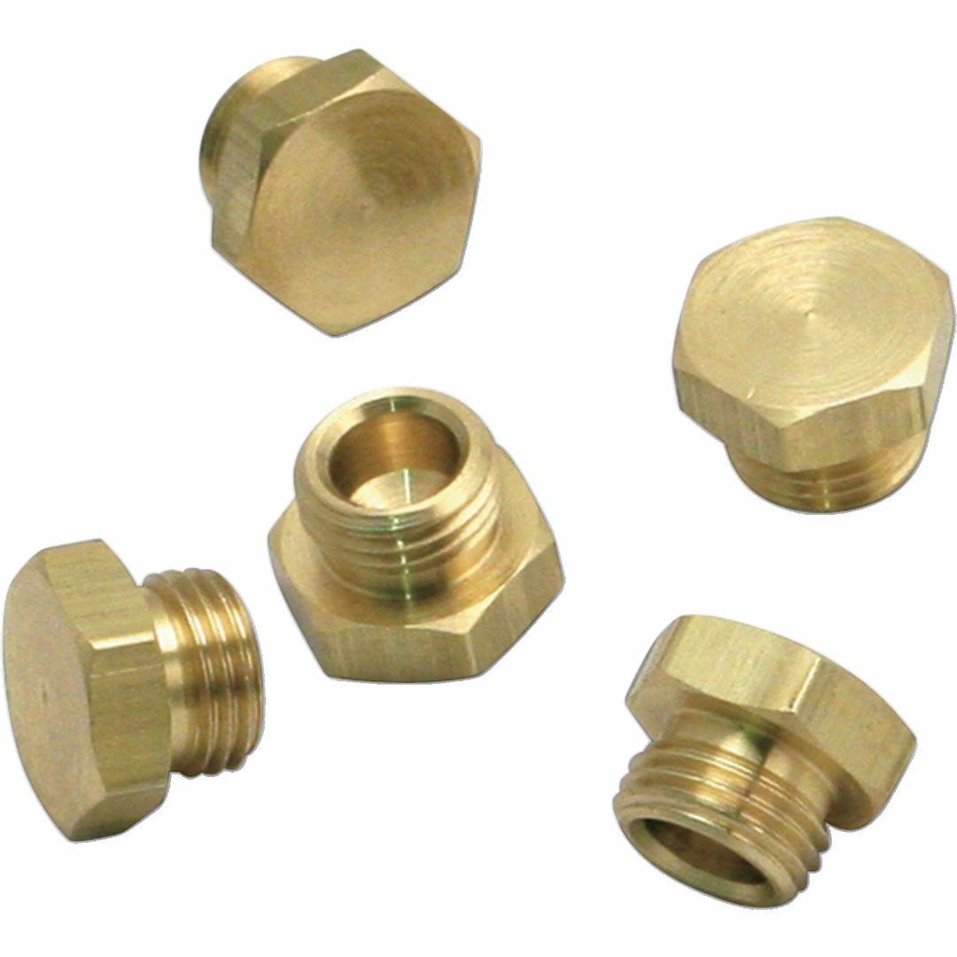 Flottörhusplugg Guld S&S Cycle