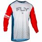 Mtb-tröja Rayce Röd/vit/blå FLY