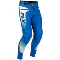 FLY RACING Youth Rayce Sonar Bicycle Pants - Blue/White/Black