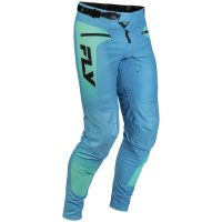 FLY RACING Youth Rayce Sonar Bicycle Pants - Teal/Aqua